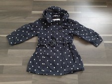 Manteau trench marine à pois 4 ans Kiabi Trench manteau fille price