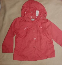 Trench parka légère rose corail pour petite fille 2-3 ans C&A Trench manteau fille price