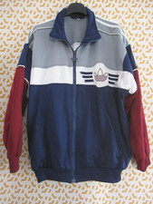 Veste Adidas Basketball 90'S Vintage Gris marine Trefoil Jacket Homme - 180 / L Jacket homme price