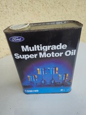 Bidon d'huile FORD multigrade super motor oil. Motor huile price