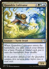 Quandrix Cultivator (Strixhaven : School of Mages 218) - Uncommon Magic : The... Cultivator price