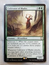 Mtg Cultivator Of Blades/cultivatrice de lames kaldheim commander KHC English Cultivator price