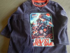 PYJAMA garçon, en velours, bleu marine, taille 5 ans Pyjama garçon price
