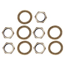 Ensemble de 10 Guitare Basse Jack Socket Noix avec Rondelle pour Électrique Socket ensemble price
