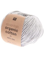 Rico design​ Pelote Essentials organic cotton dk gris argenté Cotton price