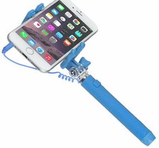 Bâton Selfie Stick Poche AutoMonopod Pliable Câble Contrôle + miroir Selfie Stick price