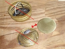Replacement BRASS DISC for Restoration BOUSSOLE HULL COMPASS . jeep willys us Compass price
