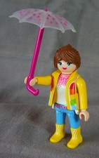 PLAYMOBIL 72028 série 29 fille femme & pluie parapluie maman botte jardin NEUF Jardin parapluie price