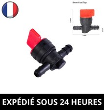 ROBINET D'ESSENCE UNIVERSEL  ABS CYCLOS SCOOTERS MOTOS KARTINGS TONDEUSES 8MM Robinet price