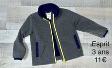 Esprit 3 Ans Garçon: Veste Blouson Coupe Vente Imperméable Gris TBE Imperméable garçon price