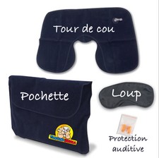 KIT de VOYAGE : Masque nuit, oreiller gonflable, bouchon protection auditive Hearing protection Equipment price