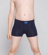 APOLLO Boxer Garcon Noir ou Gris en coton Italian Fashion Boxer garçon price