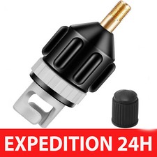 LOT KIT DE 5 EMBOUTS DE GONFLAGE AIGUILLE ADAPTATEUR BALLON PNEU VELO POMPE ! Air Pump - Tire soin price