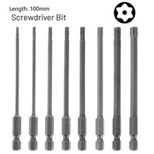 Screwdriver Bit 100mm 1pcs Accessoire Alliage Acier Électrique Main Outil Hot Mains outils accessoires price