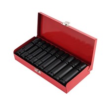 Jeu de 20 douilles à choc 1/2" 10 à 19 mm Coffret 6 pans longues 1/2" clé à choc Nut Tightening Machine price