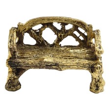 Petit ensemble de meubles de jardin miniatures en résine banc artisanat chaises Jardin meubles ensemble price