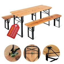 Ensemble Enfant Table Chaises Banc Bois Pliable Meuble Jardin Terrase Fete Mini Jardin meubles ensemble price