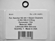 Karcher 6.362-186.0 O-Ring / SG 4/4 Steam Cleaner + / R&S 1.78-7.65KA / Buna 70 Steam Cleaner price