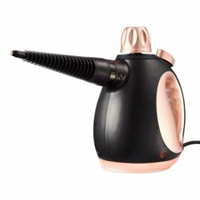 TOUR ROSE OR/NOIR NETTOYEUR VAPEUR À MAIN LÉGER COMPREND 9 ACCESSOIRES Steam Cleaner price