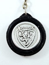 PORTE-CLES - PEUGEOT 1960s - Roue 3D Logo Vintage - S.I.G.A. Charleville Garage Wheel Lug Wrench price
