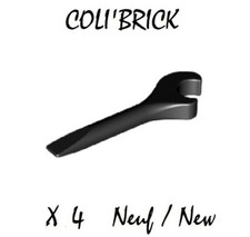 Lego 4006 - 4x clé outil / tool spanner wrench screwdriver - Noir / Black - NEUF Screwdriver price