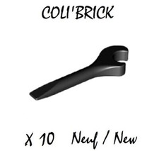 Lego 4006 - 10x clé outil / tool spanner wrench screwdriver - Noir Black - NEUF Screwdriver price