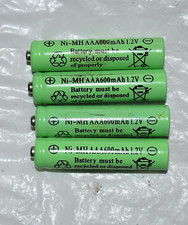 4 Piles Rechargeables AAA  NiMH 600 mAh 1,2 V Standard et Rechargeable batteries price