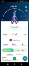 Toxtricity Gigantamax Low Key / Salarsen Non Shiny (Registred Only) Pokémon Go Key price