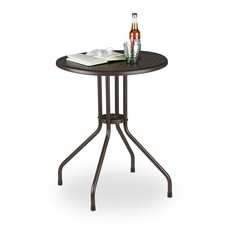 Table ronde de jardin 2 places 4 kg table bistrot exterieur légère léger Table de jardin price