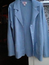 Cardigan femme bleu ciel Afibel T 46 / 48 Cardigan femme price