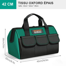 Sac à outils étanche et résistant, pour électricien, artisan, macon, ouvrier Sac à outils & armoire price