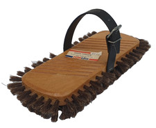 Ancienne brosse à cirer le parquet bois et Soie Objet vintage NEUF DE STOCK Parquet price