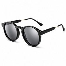 Lunettes de Soleil Femme Rondes Panto UV400 Noir Style Vintage Rétro Lunettes de soleil femme price