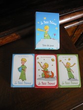 Ensemble de 3 jeux de carte "Le petit prince" - Excellent état Ensemble de jeux price