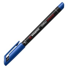 Stabilo OHPen Universal Permanent Marker Pen Super Fine Tip (S) 0.4 mm Colour Bl CD-DVD-Acetate stylo price
