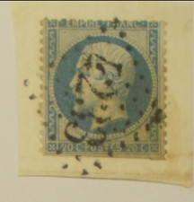 #5 France Classique Napoléon N°22 Obl GC 4233 Villedieu-les-poeles ind 3 Poêles price