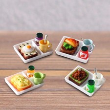 Pain de petit-déjeuner avec assiette de service Jeu de cuisine pour jouets Service de petit-déjeuner price