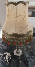 lampe avec abat jour et pied en étain ancienne Table lampe price