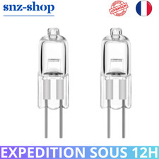 2 X Ampoule G4 Halogène 20 W 12V 2900K Blanc Chaud Eclairage Lustre Lampe Maison Classique ampoule price