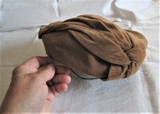 Chapeau de femme beige - années 50 - avec plissé transversal et noeud - T 52 Chapeau femme price