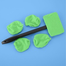 Windshield Cleaning Tool Kit Car Windscreen Wiper Cleaner w/ Replacement Cloths Voiture Cleaning chiffons price