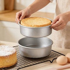 Gâteau en mousseline de soie pour moule poêle ronde en aluminium anodisé avec Gâteau poêles price