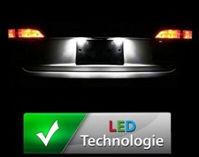Ampoules LED plaque immatriculation Blanc pour Peugeot 207 SW 1.6 HDI Outdoor Éclairage outdoor price