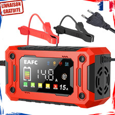 Chargeur De Batterie Voiture 12V 15A Écran LCD Chargeur Réparation Impulsions Voiture à batterie price