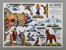 Planche à découper  : « Ma Ferme » / Editions du Pélican Blanc Découpe planches price