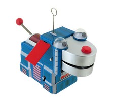 Jouet mécanique en métal (fer blanc) représentant un chien robot de l'espace Jouets robots & espace price
