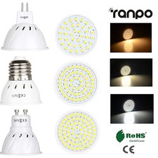 AMPOULES LED SPOT Light 3W 5W 7W MR16 GU10 E27 2835 SMD Lumière 220V 12V 24V Spot price