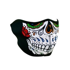 Masque de protection de motard en néoprène casque de mort crâne Zan Accessoires de protection pour motard price