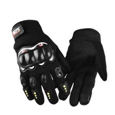 Gants de moto respirants tactiles noirs sports réglables protection motard Accessoires de protection pour motard price