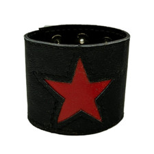 Étoile Cuir Poignet Manchette Bande Bras Protection Motard Che Guevara Celtique Accessoires de protection pour motard price
